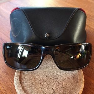 ray ban wrap around glasses